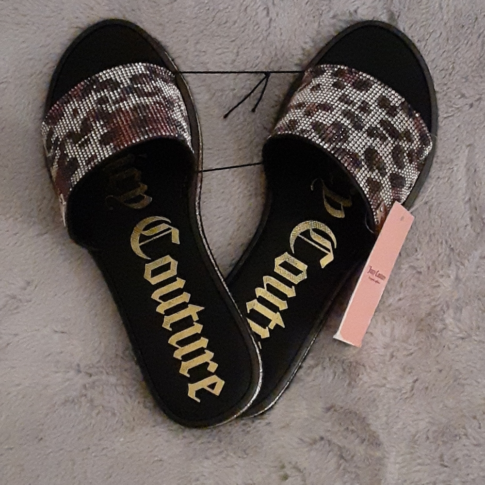 Juicy Couture Leopard Slides 🐆